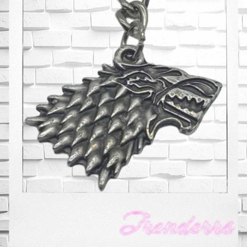 Unisex Games Of Thrones Stark Model Metal Anahtarlık Ve Çanta Süsü