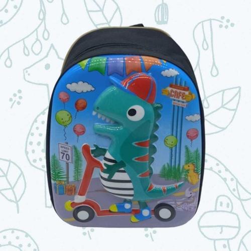 Kız Ve Erkek Çocuk Anaokulu 5D Kabartmalı Dino Dinazor Karakterli 3-6 Yaş Okul Sırt Çantası