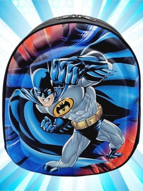2-6 Yaş Anaokulu Kreş Yarasa Adam Batman Eva Kabartma Baskılı Okul Çantası Ve Sırt Çantası