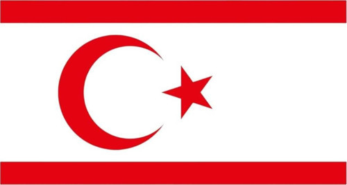 Kıbrıs Kktc Gönder Bayrağı 70X105 Cm.