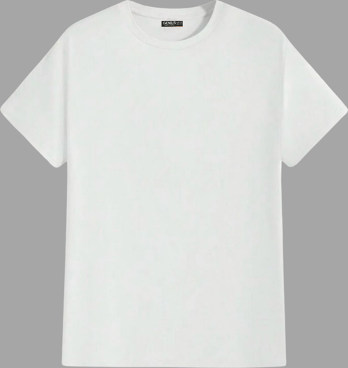 Erkek %100 Pamuk Slim Fit Dar Kesim Bisiklet Yaka BasicTişört BASIC-TSHIRT