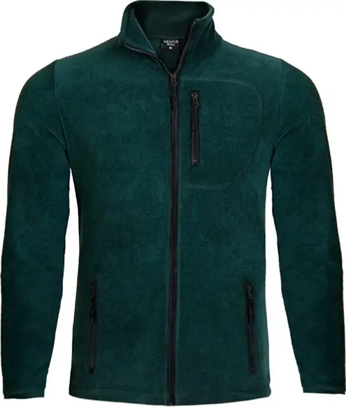 Genıus Store Erkek Polar Tam Fermuarlı 3 Cepli Outdoor Polar Ceket Tactical Flecee POLAR-GNS