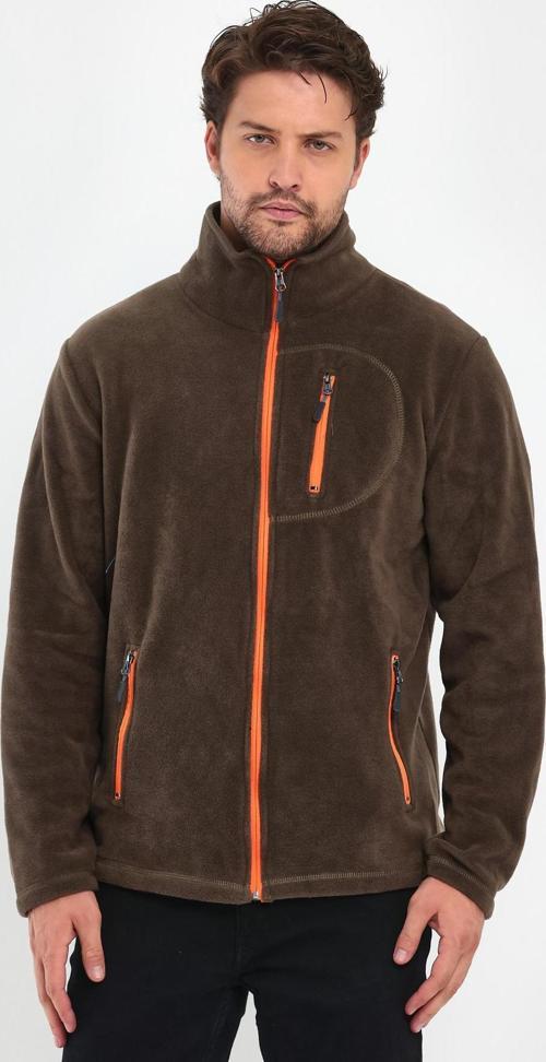 Erkek Polar Tam Fermuarlı 3 Cepli Outdoor Polar Ceket Tactical Flecee POLAR-GNS