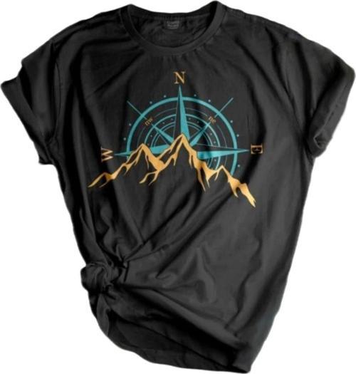 Store Unisex Baskılı Tişört Outdoor Sport T-shirt