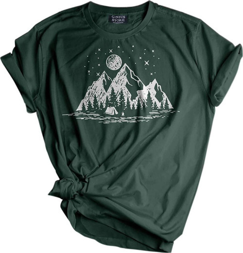 Store Unisex Baskılı Tişört Outdoor Sport T-shirt