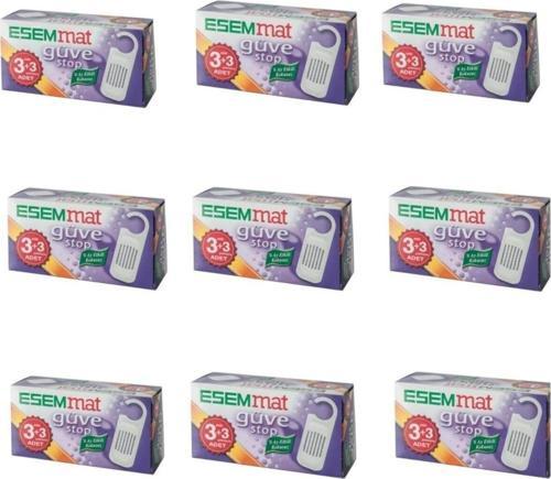 Güve Stop Güve Kovucu (3 Askı 3 Çekmece) X 9 Kutu