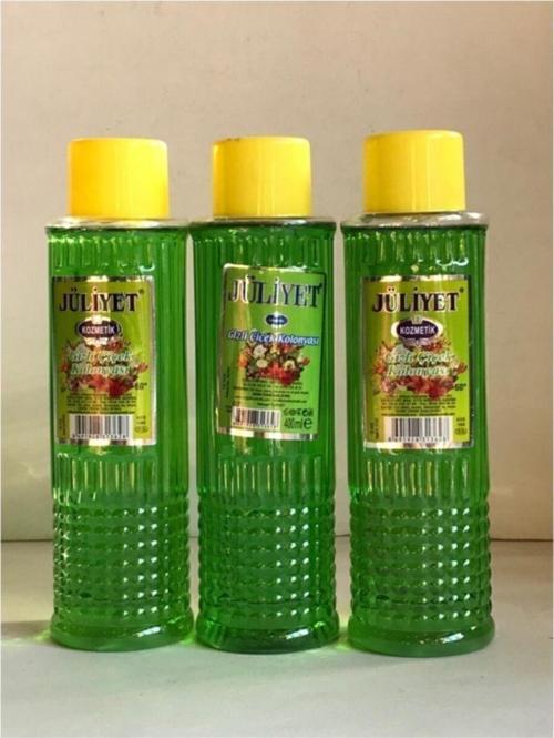 Gizli Çiçek Kolonyası 60 Derece 400 Ml 3 Adet Set