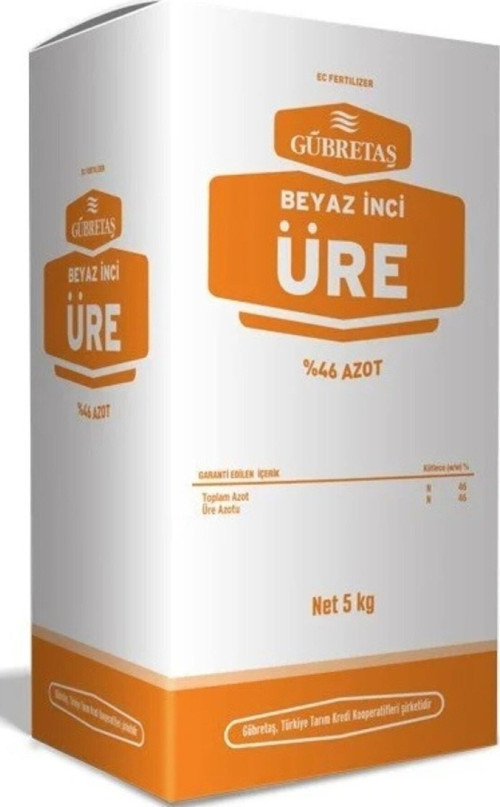 Beyaz Inci Granül %46 Üre 5 Kg - Yüksek Azotlu Granül Gübre