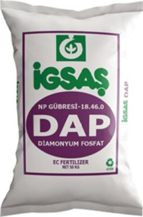 20 Kg Dap 18.46.0 Gübre - Toprak Altı-taban Gübresi - Diamonyum Fosfat Kompoze Gübre Dap