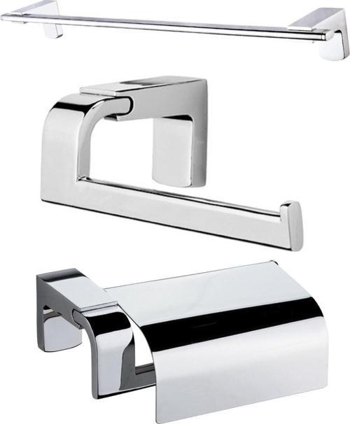 Uzun Havluluk Kapaklı Kağıtlık Kapaksız Kağıtlık Banyo Seti
