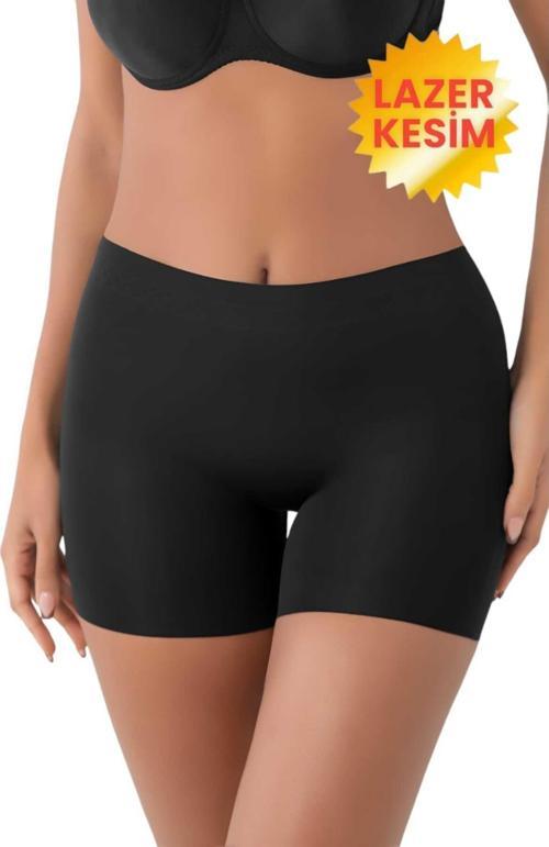 Kadın Lazer Kesim İnceltici Ve Toparlayıcı Yüksek Bel Boxer Korse