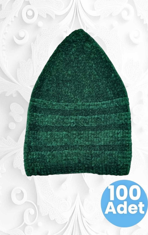 100'Lü Kadife Takke Kaliteli Namaz Takkesi