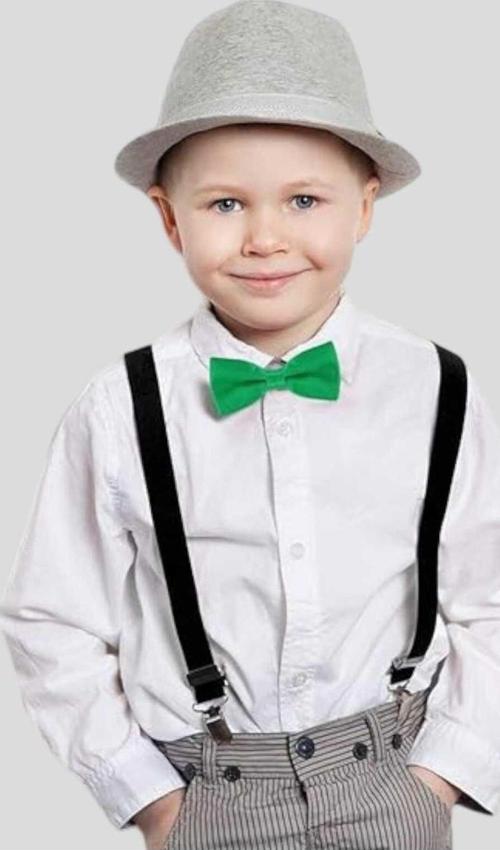 Erkek Çocuk Saten Papyon