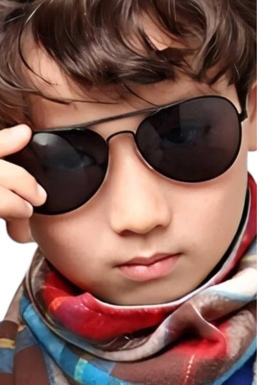 Unisex Trend Çocuk Güneş Gözlüğü 3- 8 Yaş