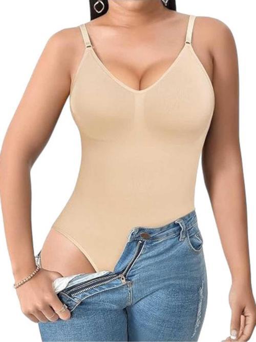 Kadın Ayarlanabilir İnce Askılı Çıtçıtlı Slip Body Korse