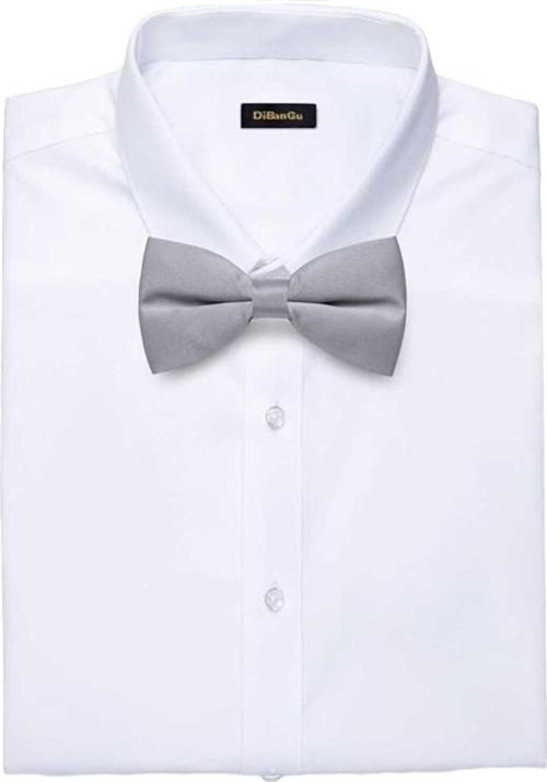 Erkek Düz Renk Saten Papyon