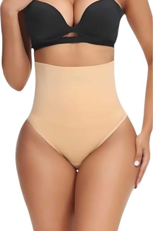 Kadın Dikişsiz Yüksek Bel Karın Toparlayıcı  String Korse