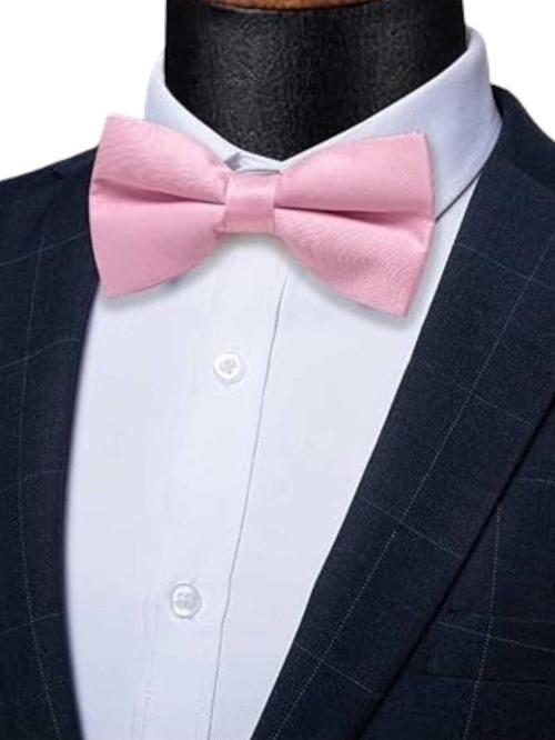 Erkek Düz Renk Saten Papyon