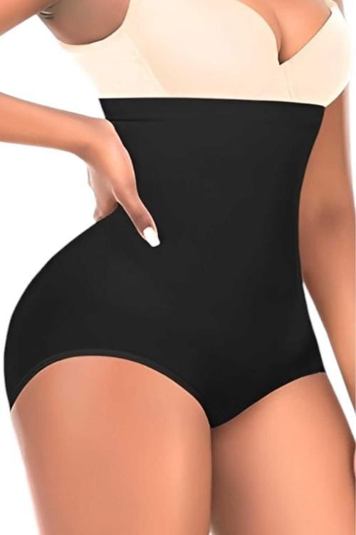 Kadın Toparlayıcı Dikişsiz Yüksek Bel Slip Korse