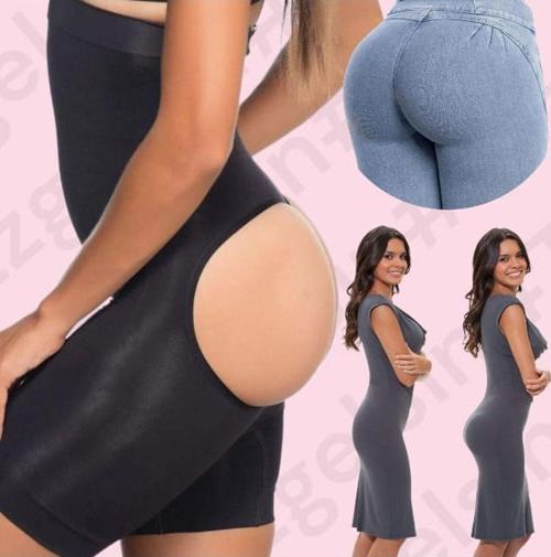 Kadın Beden Incelten Fit Gösteren Kalça Toparlayıcı Dikleştirici Açık Popo Dikişsiz Yüksek Bel Korse
