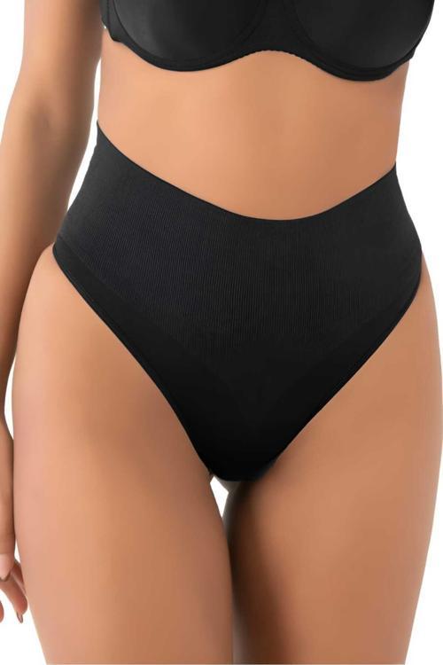 Kadın Dikişsiz Alt Karın Toparlayıcı String Külot Korse