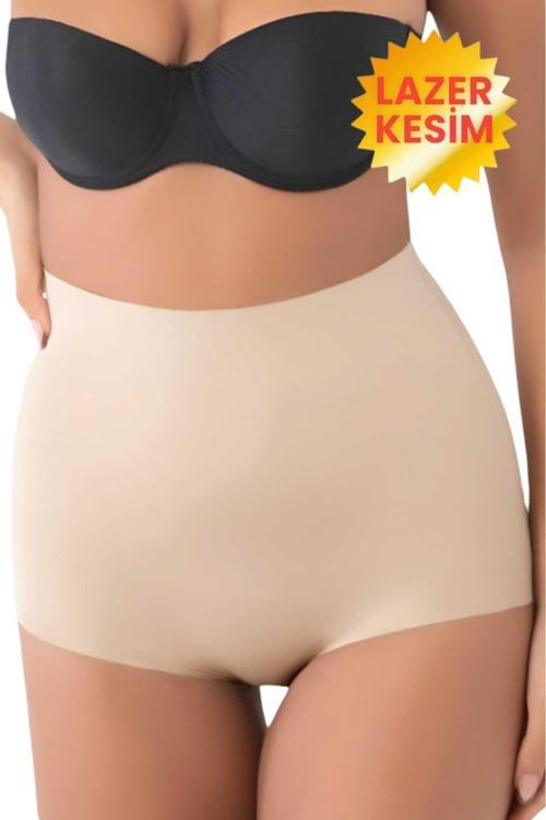 Kadın Lazer Kesim  İnceltici Ve Toparlayıcı  Slip Külot Korse