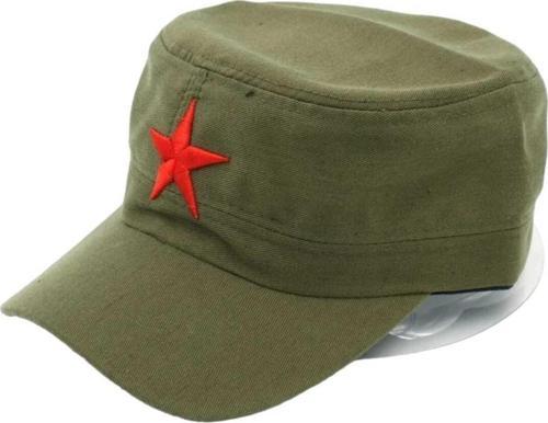 Unisex Pamuklu Yıldızlı Castro Şapka