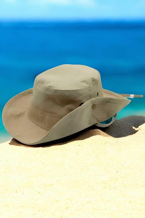 Unisex Yazlık Katlanabilir Safari Fötr Şapka