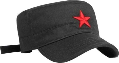 Unisex Pamuklu Yıldızlı Castro Şapka