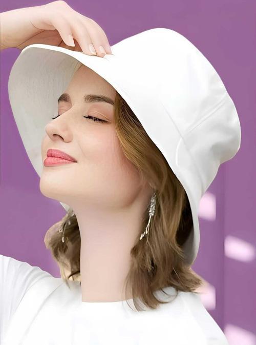 Unisex Uv Korumalı Pamuku Bucket Şapka