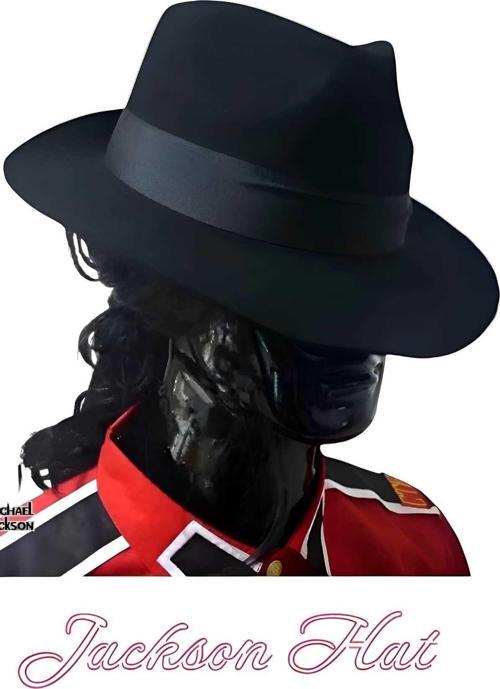 Unisex Michael Jackson Kaşe Fötr Şapka