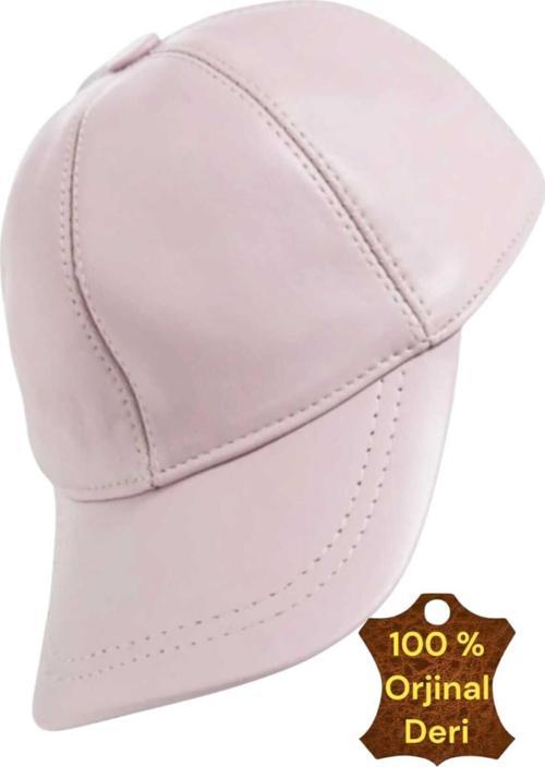 Unisex %100 Deri Arkadan Ayarlanabilir Baseball Kep Şapka