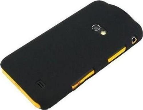 Galaxy Beam i8530 ile Uyumlu Sert Kauçuk Kılıf Siyah Renk