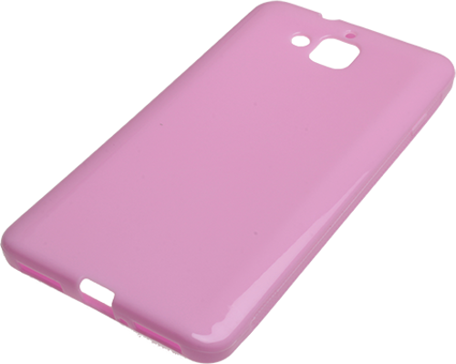 Venüs 5.5V ile Uyumlu Kılıf Süper Silikon Pembe