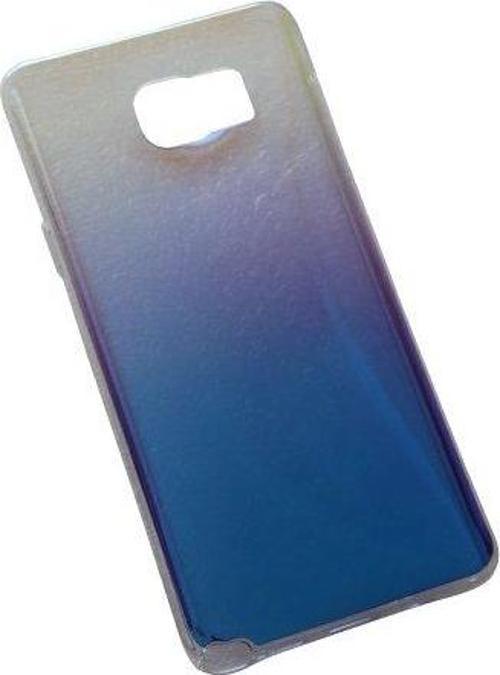 Galaxy Note 5 ile Uyumlu Deniz Dalgası Silikon Kılıf Mor