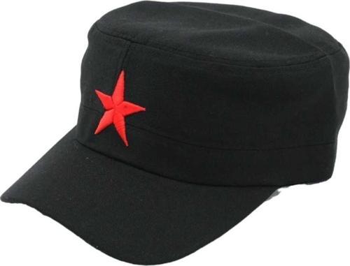 Unisex Pamuklu Yıldızlı Castro Şapka