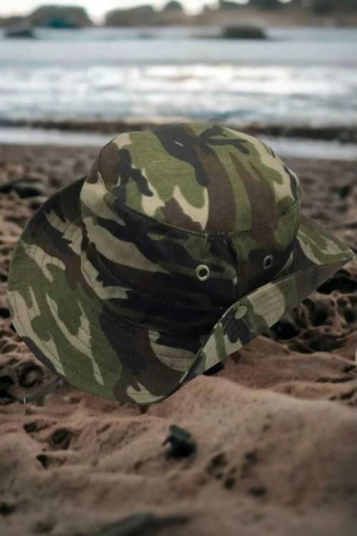 Unisex Yazlık Katlanabilir Safari Fötr Şapka