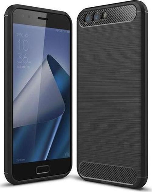 ZenFone 4 ile Uyumlu (ZE554KL) Room Silikon Kılıf-Siyah