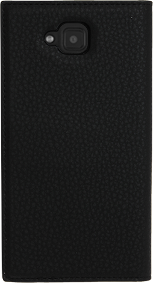 Venus 5V ile Uyumlu Kılıf Yan Model Safir Serisi Siyah