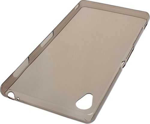 Xperia Z3 ile Uyumlu Kılıf 0.2mm Şeffaf Silikon Siyah
