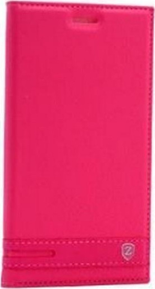 K5 Note ile Uyumlu Elite Serisi Kapaklı Kılıf Pembe