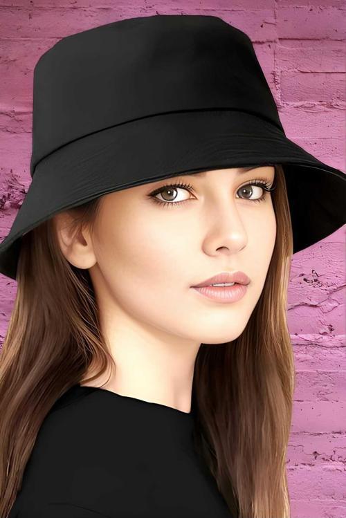Unisex Uv Korumalı Pamuku Bucket Şapka