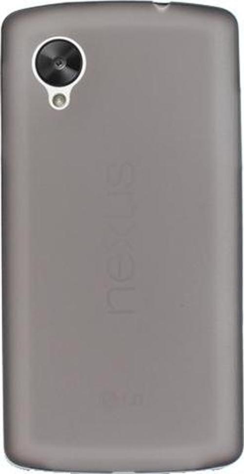 Nexus 5 D821 ile Uyumlu Ultra Slim Kılıf 0,3 mm Siyah