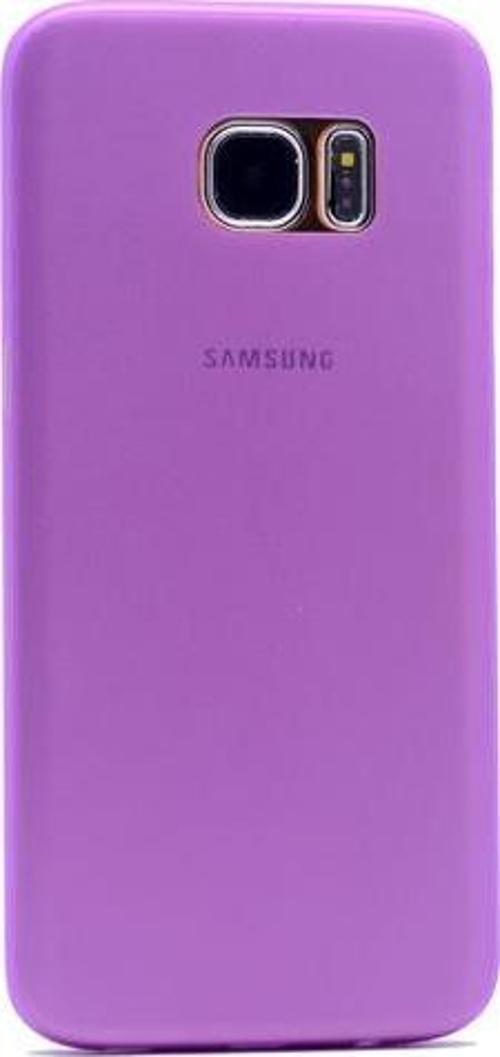 Galaxy S7 Edge ile Uyumlu Slim Cover Mor