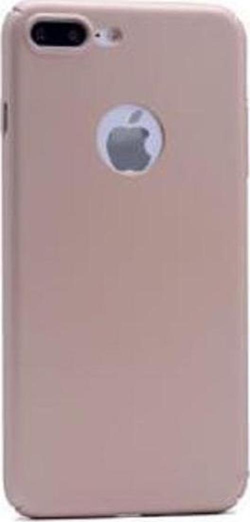 iPhone 7 Plus ile Uyumlu Rubber Sert Kılıf Gold
