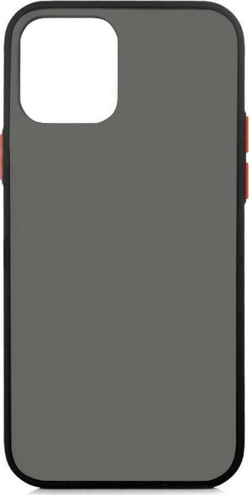 iPhone 12 Mini (5.4") ile Uyumlu Lent Silikon Kılıf Siyah