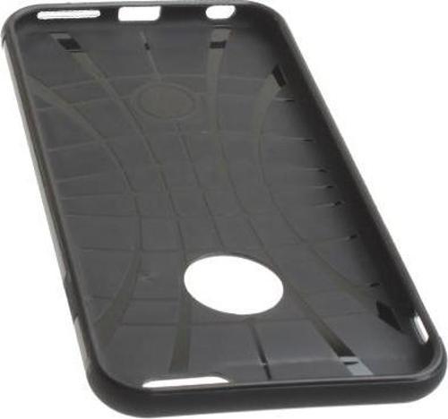 iPhone 6S Plus/6 Plus ile Uyumlu Double Hard Koruma Kılıfı Gun Metal