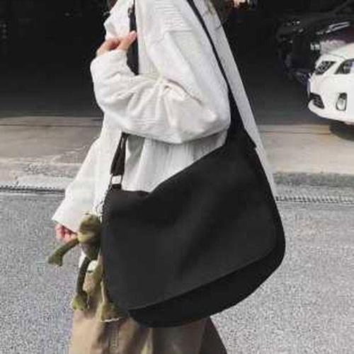 Unisex Sokak Tarzı Postacı Çantası Okul Çantası