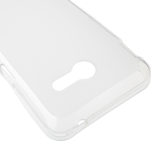 Zenfone 4 ile Uyumlu Silikon Kılıf Beyaz Renk