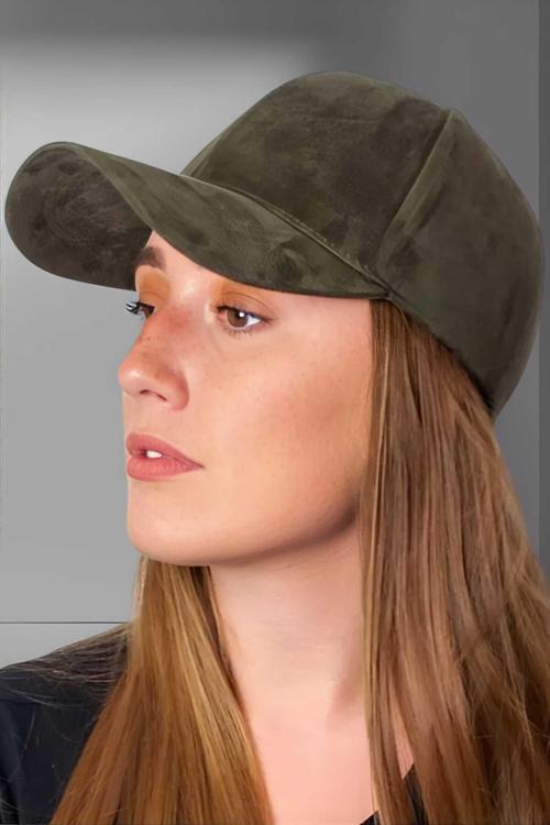 Unisex Süet Ayarlanabilir Beyzbol Kep Şapka
